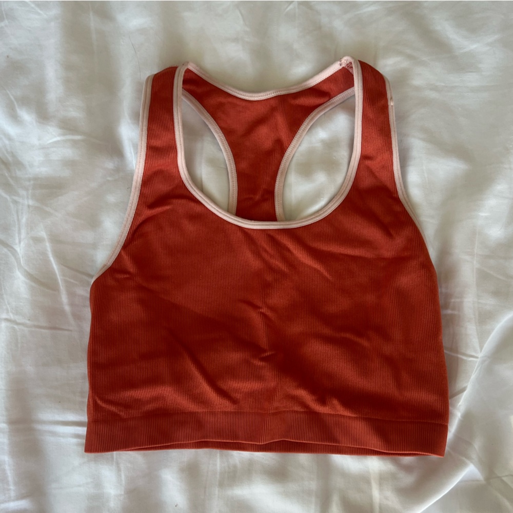 Forever 21 Rust Orange Sports Bra Top